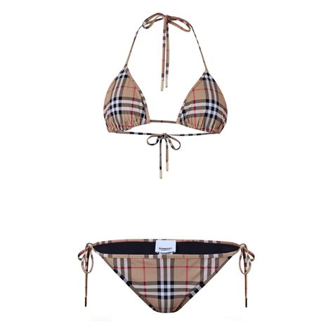 burberry cobb bikini set